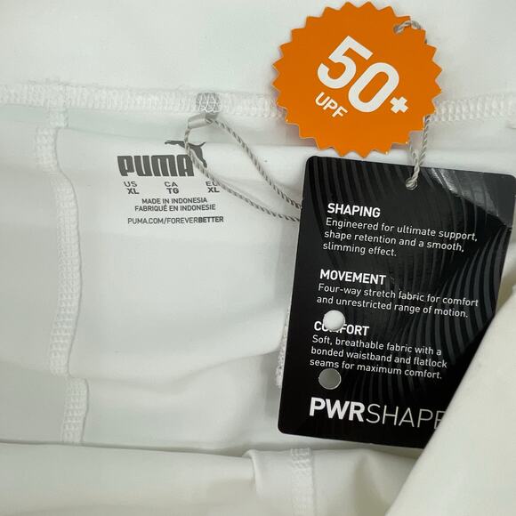 Puma Women's Powershape Solid Woven Skirt Skort, UPF 50+, NWT, Sz. XL Pickleball - Picture 4 of 13
